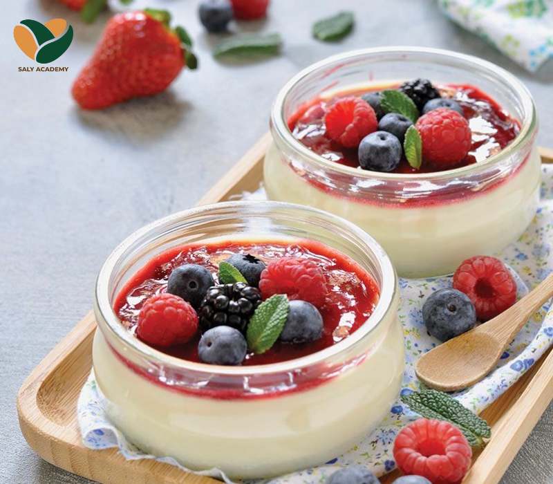 Học làm Panna Cotta